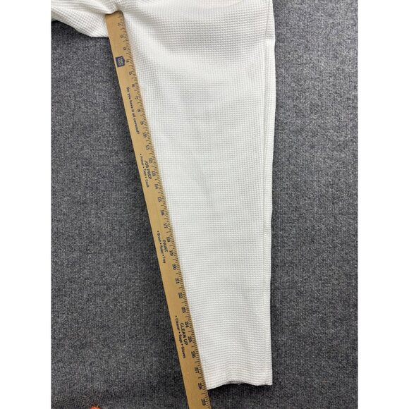 Closet London Jumpsuit Womens US 10 UK 14 White Textured V Neck Pockets Zip Back - Picture 6 of 8